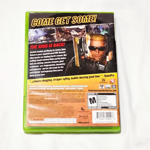 XBOX 360 Duke Nukem Forever video game - Picture 2 of 4